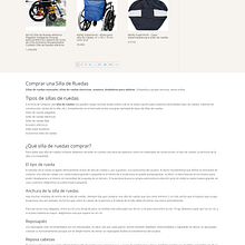 Tienda de sillas de ruedas. Web Design project by Jose Luis Torres Arevalo - 04.26.2019