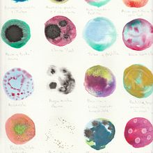Practica Planetitas. Watercolor Painting project by Nancy Rubio - 04.18.2019