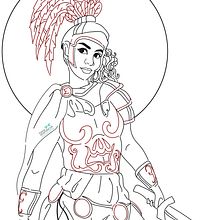 Eniia-linear illustration. Un proyecto de Dibujo, Dibujo de Retrato, Diseño, Diseño de personajes, Ilustración tradicional, Ilustración digital e Ilustración vectorial de Hirra Al Andalus - 28.04.2019