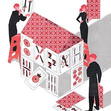 Dinero y Derechos. Een project van Redactioneel ontwerp, Traditionele illustratie, Digitale illustratie y Vectorillustratie van Jimi Macías - 28.04.2019