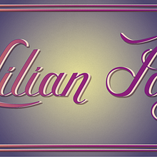 Lilian Paz: Los secretos dorados del lettering. Lettering project by Lilen Carvia Paz - 04.28.2019