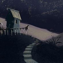 The_night. Projekt z dziedziny Ilustracja c, frowa i Ilustracje dla dzieci użytkownika Gabriel Matteucci - 29.04.2019
