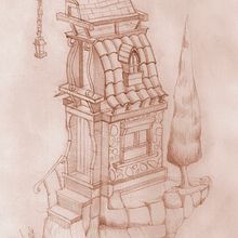 The Little House. Projekt z dziedziny Trad, c, jna ilustracja i Ilustracje dla dzieci użytkownika Gabriel Matteucci - 29.04.2019