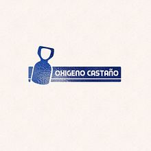Restiling logo Oxigenos Castaño y diseño fachada nave. Graphic Design project by Rute Golán - 04.29.2019