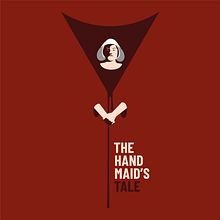 The Handmaid's Tale Poster. Un progetto di Design di poster , Graphic design e Illustrazione tradizionale di Júlio Aliau - 13.12.2018