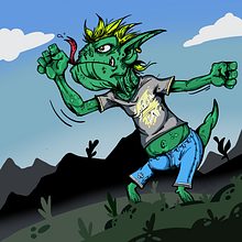Goblin Punk / Personaje Video Juego. Traditional illustration project by visualetts - 04.30.2019