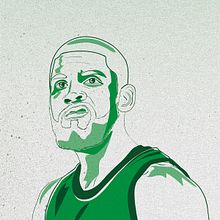Kyrie Irving illustration. Un proyecto de Ilustración digital de Quim Mirabet López - 30.04.2019