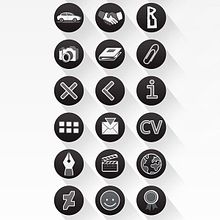 Iconos - Diseño gráfico. Un proyecto de Diseño gráfico de Roger Font - 30.09.2017