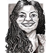 Retratos geométricos - Tinta. Un proyecto de Bellas Artes, Dibujo de Retrato, Diseño de personajes e Ilustración tradicional de Roger Font - 01.01.2019