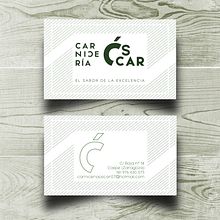 Carnicería Óscar. Un progetto di Br, ing, Br, identit e Design di loghi di Raul Marcos Giménez Robres - 30.04.2019