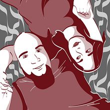 Kimo de Alba-Romantic Illustration. Un proyecto de Dibujo, Dibujo de Retrato, Diseño, Ilustración tradicional, Ilustración digital e Ilustración vectorial de Hirra Al Andalus - 01.05.2019