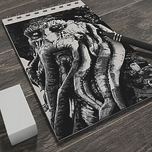 DIBUJO / DRAWINGS. Street Art, Fine Arts, Drawing, Pencil Drawing, Artistic Drawing, and Portrait Drawing project by Jhon Chinga - 05.02.2019