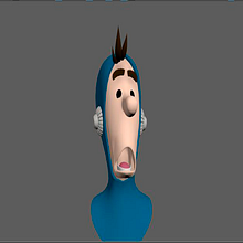 Mi Proyecto del curso: Rigging: articulación facial de un personaje 3D. Un proyecto de 3D, Animación 3D y Rigging de Oriol González Quesada - 02.05.2019