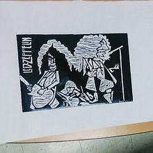 Grabado  . Ilustrație tradițională de Cristina Sánchez - 05.03.2019