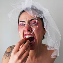 MakeUp, "Fresa"  Ein Projekt aus dem Bereich Bildende Künste, Kreativität, Fotografie, Artistische Fotografie, Porträtfotografie, Malerei und Audiovisuelle Produktion von Alba Mariné Villar - 10.04.2019