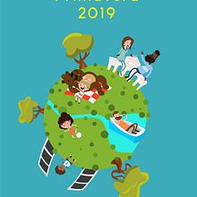 Cartel Fiestas de primavera 2019 - Madrid. Un proyecto de Dibujo, Diseño, Diseño de carteles, Ilustración tradicional e Ilustración vectorial de Miguel Camacho Gordaliza - 04.05.2019