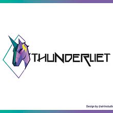 Diseño Logo Thunderliet. Un proyecto de Diseño de logotipos, Diseño gráfico, Ilustración vectorial y Tipografía de Airin Vacnar - 03.12.2018