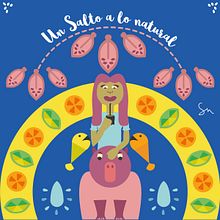 "Un Salto a lo natural". Graphic Design project by Sofía Menoni - 05.05.2019