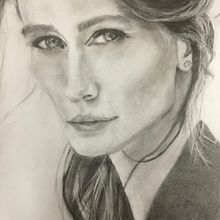 Mi Proyecto del curso: Retrato realista con lápiz de grafito. Projekt z dziedziny  Sztuki piękne, Portret, R, sunek realist i czn użytkownika Verónica Chauvet - 05.05.2019