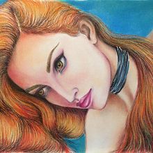 Mi Proyecto del curso: Ilustración con pastel y lápices de colores. Projekt z dziedziny  Sztuki piękne, Portret i  Malarstwo użytkownika Lelia Fabiana Perez - 05.05.2019