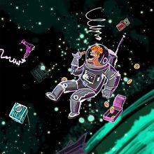 ASTRO. Creativit, Drawing, Artistic Drawing, Portrait Drawing, Automotive Design, Graphic Design, Interactive Design, and Traditional illustration project by Adrián Lopez Maya - 05.05.2019