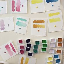 Mi Proyecto del curso: Elaboración de acuarelas artesanales. Un proyecto de Pintura a la acuarela de Lucila Bertazza - 05.05.2019