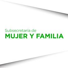 Gráfica Publicitaria Social Media - Subsecretaría de Mujer y Familia. Design, Graphic Design, Advertising, and Social Media project by Leandro Andrés Canela - 05.06.2019