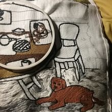 La mesa está servida. Arts, and Crafts project by Malva Daniela - 05.06.2019