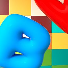 TEST / BALLOON / COLOR. Un proyecto de 3D, Diseño, Diseño de logotipos, Diseño gráfico y Tipografía de Asen Kartsov - 01.01.2015