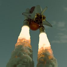 Rocket. Un projet de 3D, Animation 3D , et Art conceptuel de Jonathan Aceituno Fuentes - 06.05.2019