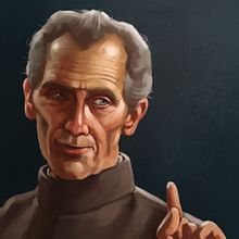 Wielki Moff Tarkin. Projekt z dziedziny Trad, c i jna ilustracja użytkownika Rubén Megido - 07.05.2019