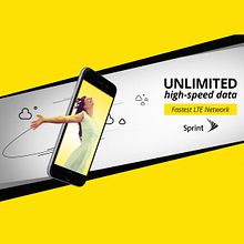 Sprint Campaign Exercise. Art Direction, and Graphic Design project by Jaime Quinto - 05.07.2019