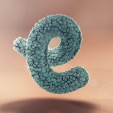 Letra "e" peluda. Un proyecto de 3D de Manuel Sánchez - 08.05.2019
