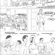 El club de la lucha. Comic project by Manolo Ramos - 05.08.2019