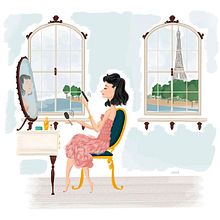 Kérastase & Vogue Magazine. Traditional illustration, Digital Illustration, and Advertising project by Félix Díaz de Escauriaza - 07.01.2017