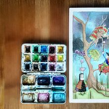 Mi Proyecto del curso: Fotografía profesional para Instagram. Un proyecto de Creatividad, Dibujo, Ilustración tradicional, Ilustración infantil, Dibujo artístico, Fotografía, Fotografía artística, Fotografía de estudio, Fotografía de producto, Fotografía para Instagram, Gestión del Portafolio, Pintura y Pintura a la acuarela de Male Alonso - 08.05.2019