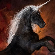 Mi Proyecto del curso: Pinceles y pixeles: El Unicornio. Un proyecto de Ilustración tradicional e Ilustración digital de Guillermo Liroz - 09.05.2019