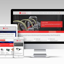 Recursos Láser . Pengembangan Web, Desain Web, Dan UX / UI proyek oleh Gonzalo Cardenete Burgos - 10.04.2017