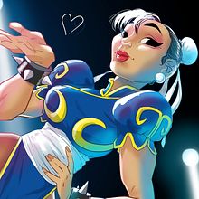 Chun-Li la lia.. Un progetto di Fumetto, Arte concettuale e Character design di Josep Giró - 30.04.2019