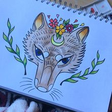 Wolfie. Un proyecto de Ilustración tradicional de Anaïs De Felipe - 12.05.2019