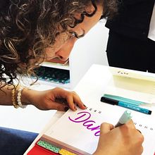 Hojas . Un proyecto de Caligrafía de Marianna Rezk Timcke - 30.10.2017