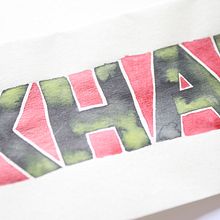 Letras y Letras - Caligrafía y Lettering . Un proyecto de Dibujo artístico y Lettering de Marianna Rezk Timcke - 30.04.2019