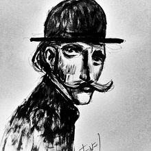 Hat. Drawing, Artistic Drawing, Portrait Drawing, Realistic Drawing, Traditional illustration, and Children's Illustration project by Jaume Tenes - 05.14.2019