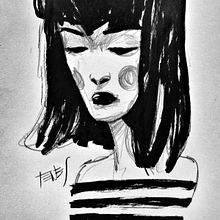 Verano . Menggambar, Menggambar Artistik, Menggambar Potret, Gambar Realistis & Ilustrasi tradisional proyek oleh Jaume Tenes - 05.14.2019