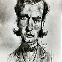 Asimétrico . Menggambar, Gambar Pensil, Menggambar Artistik, Menggambar Potret & Ilustrasi tradisional proyek oleh Jaume Tenes - 05.14.2019