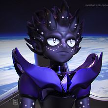 Omega - Character Design - Concept Art. Concept Art, Character Design, 3D Character Design, and 3D Modeling project by Cris Carvalho - 05.14.2019