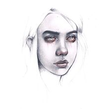Ella llorando. Desenho a lápis, Desenho artístico, Desenho de retrato, Desenho realista e Ilustração tradicional projeto de Abril Cano Sanchez - 14.05.2019