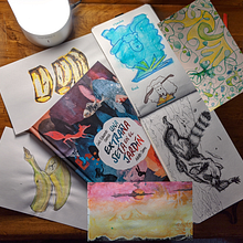 Técnicas de ilustración creativas. Projekt z dziedziny  Rysunek artystyczny użytkownika Marisol Perez Gonzalez - 12.06.2019