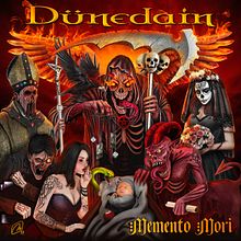 Portada Dünedain - Memento Mori. Un proyecto de Diseño gráfico, Ilustración tradicional y Packaging de Marcos Rodríguez González - 15.05.2019