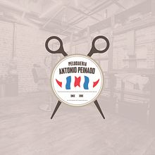 A.PEINADO. BarberShop. Br, ing, Identit, and Graphic Design project by Dario Ramírez - 06.15.2015